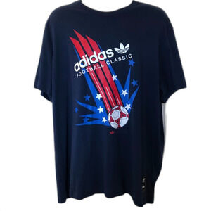 Adidas World Cup USA 94 Football Classic FIFA Team NWT Men's Unisex T-Shirt 2XL
